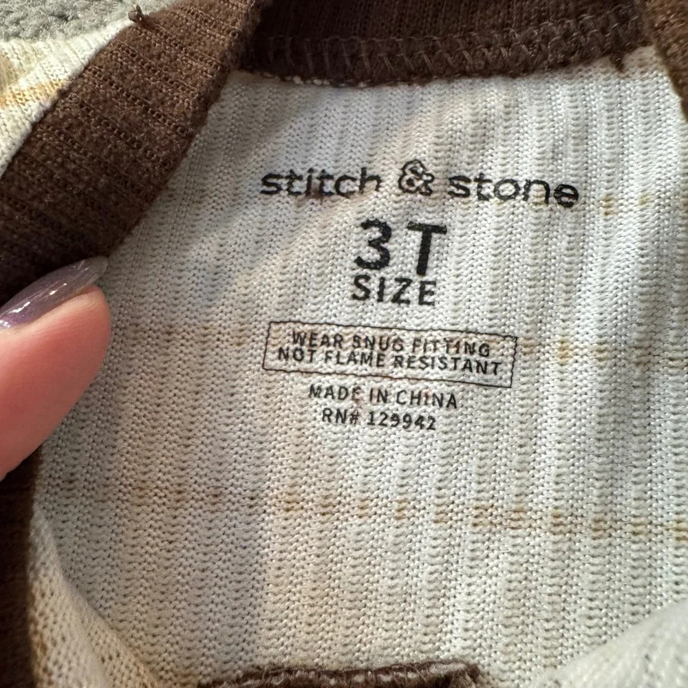 Carter's Stitch & Stone Boys 3T Pajamas Lot Sharks Fire Truck Yeti Bear 18pc‎